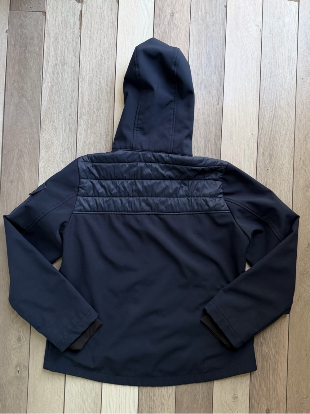 Lauren Ralph Lauren Soft Shell With Quilting Navy Jacket - Picture 5 of 8